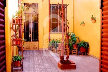 THE PATIO at the house in Palermo